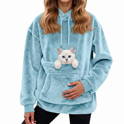 Sudadera con bolsillo para tu Gato