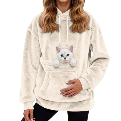 Sudadera con bolsillo para tu Gato