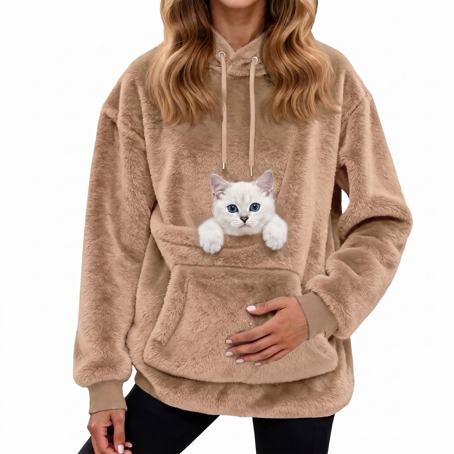 Sudadera con bolsillo para tu Gato
