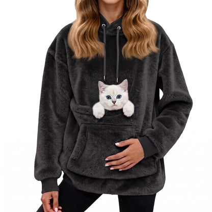 Sudadera con bolsillo para tu Gato