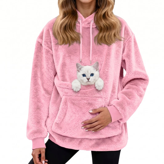 Sudadera con bolsillo para tu Gato